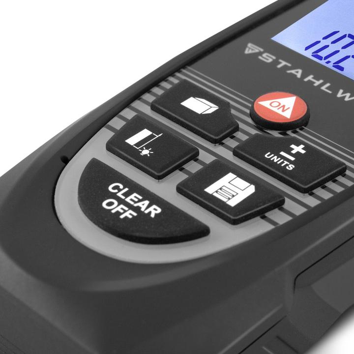 Actual product image Stahlwerk Laser rangefinder LDM-80 ST up to 80 m illuminated LCD display (80 m, 635 nm)