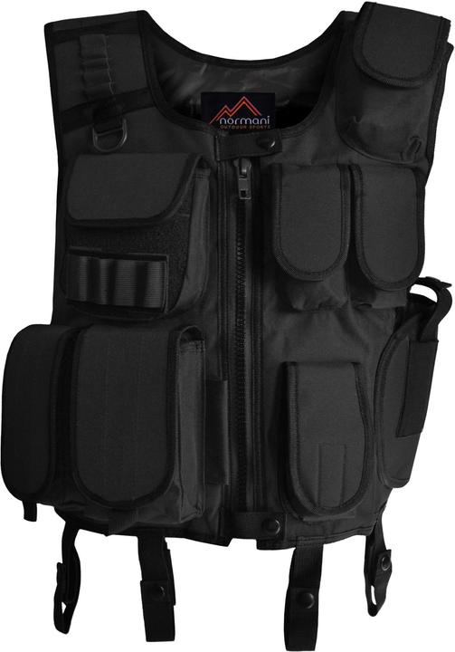Actual product image Normani Waistcoat with detachable Velcro patch Tac Charge-V (XS)