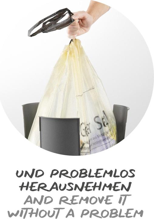 Actual product image Rotho FABU garbage bag stand (50 l)