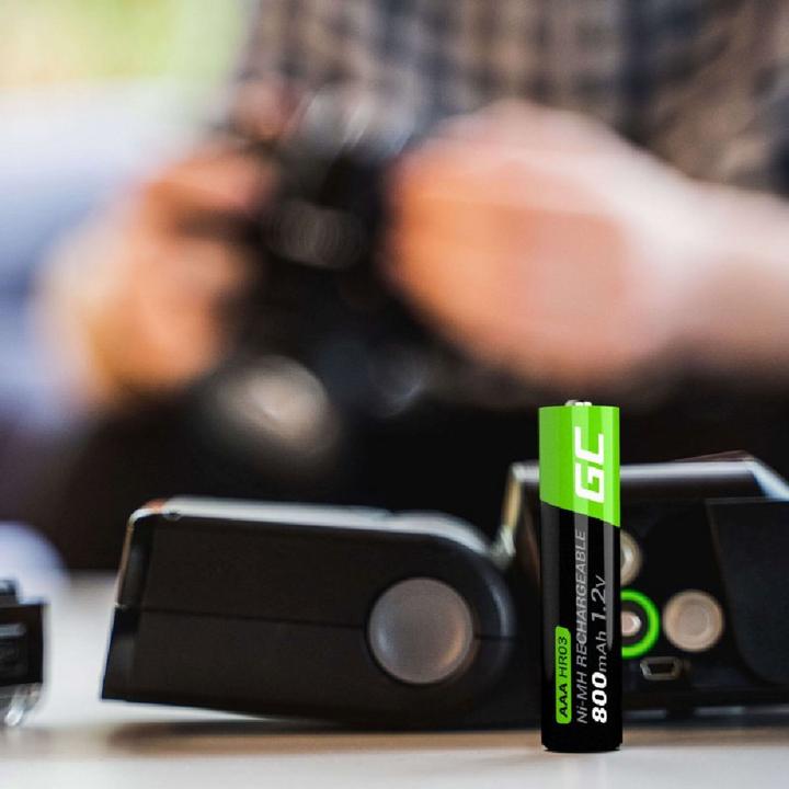 Image du produit GreenCell GR08 Wiederaufladbarer Akku AAA (2 pcs, AAA, 800 mAh)