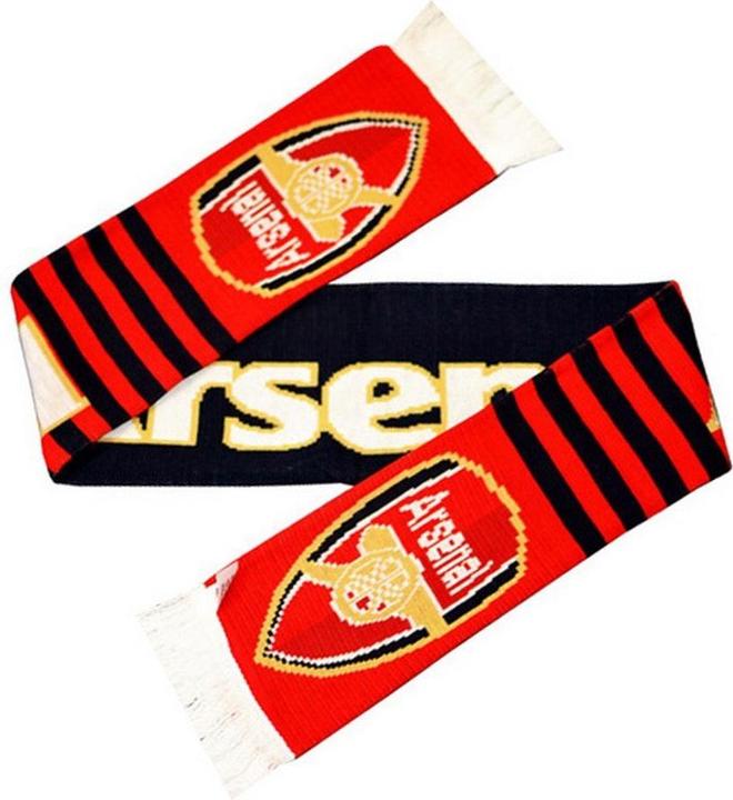 Actual product image Arsenal FC AW 14 Jacquard knitted scarf