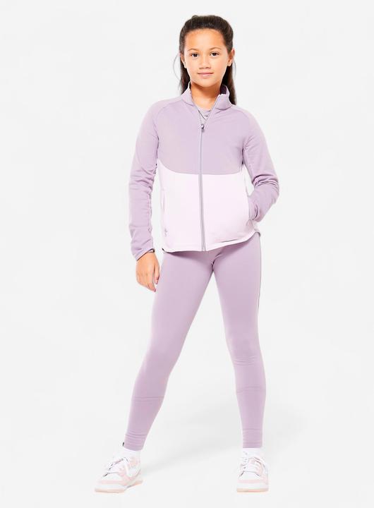 Actual product image Decathlon Tracksuit kids - S500 purple/white (6, 7, 8)