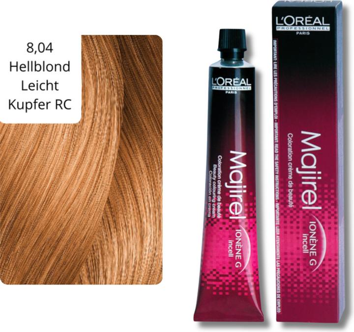 Produktbild L'Oréal Professionnel Majirel (8.04 hellblond leicht kupfer)