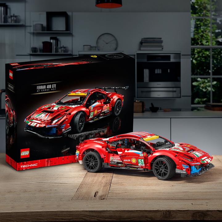 Produktbild LEGO Ferrari 488 GTE (42125, LEGO Technic)