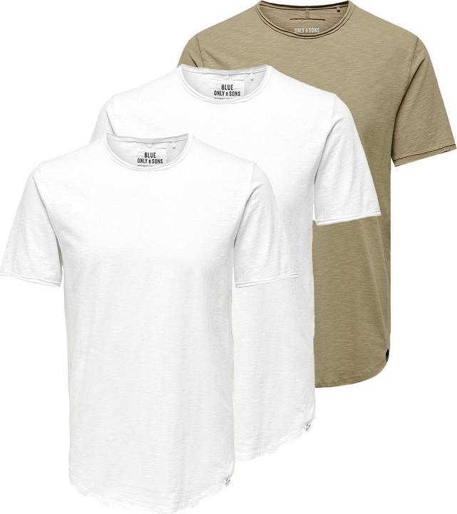 Immagine prodotto Only & Sons 3er Pack BENNE T-Shirt (S)
