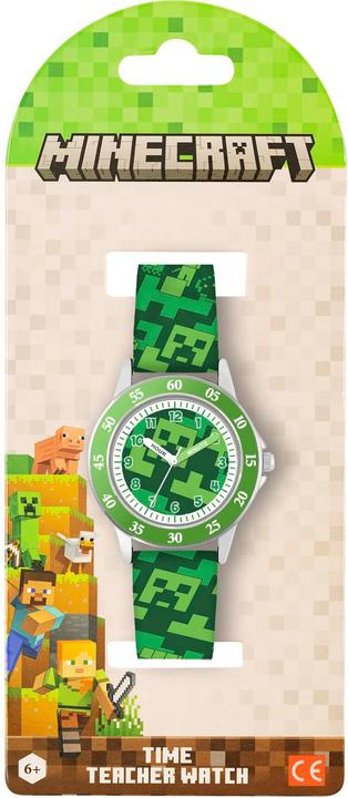 Immagine prodotto Disney Minecraft Creeper (Orologio da polso analogico, 33 mm)