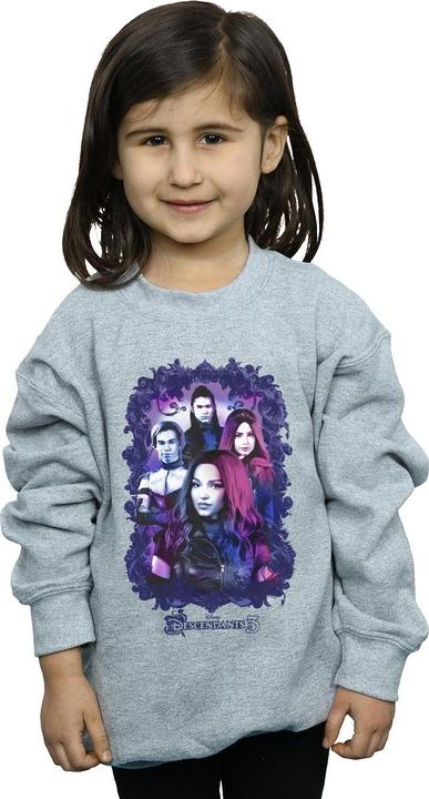 Actual product image Disney Girls The Descendants Group Attitude Sweatshirt (116)