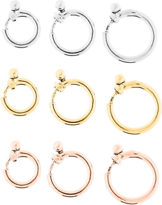 Image du produit Leyda Fermoir Anneau Ressort (plaqué or 750 / 18 K, Argent 925)