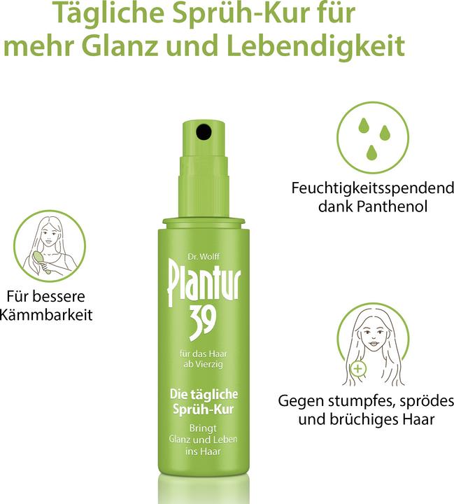 Image du produit Plantur 39 La cure quotidienne à vaporiser (125 ml)