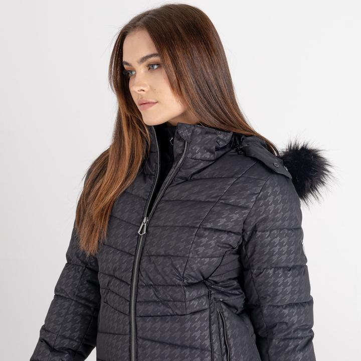 Actual product image Dare2b Womens/Ladies Glamorize II Embellished Ski Jacket (40 D)