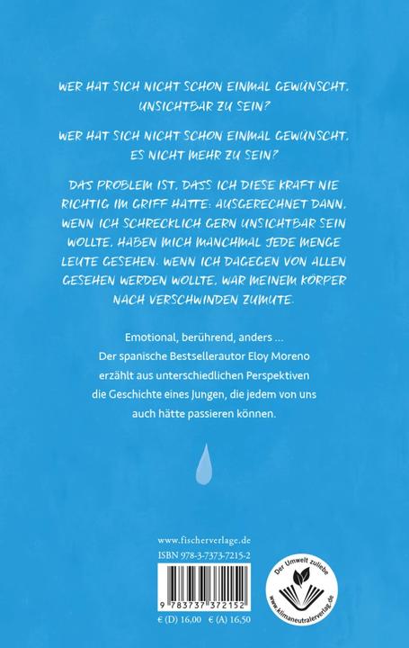 Image du produit Unsichtbar (Allemand, Ilse Layer, Eloy Moreno, 2023)