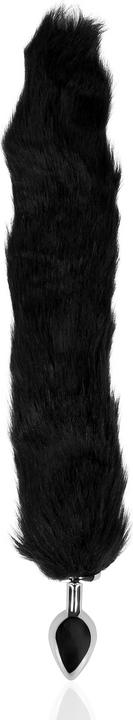 Actual product image Ouch! Fox Tail with Metal Butt Plug