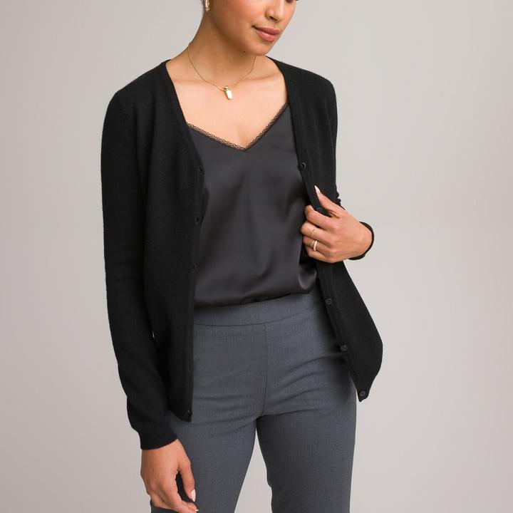 Image du produit Anne Weyburn Cardigan fin en pur cachemire (40, 42)
