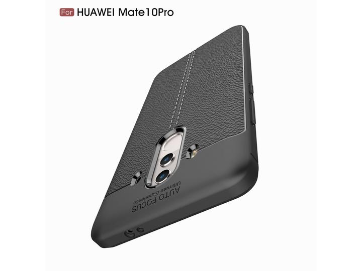 Actual product image Screenguard Huawei Mate 10 Pro Sleeve Leather Design TPU Cover (Mate 10 Pro)
