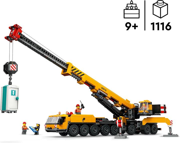 Produktbild LEGO Mobiler Baukran (60409, LEGO City)