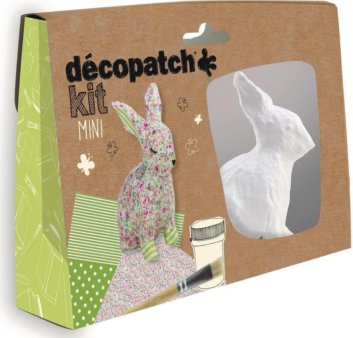 Actual product image Décopatch handicraft set decoupage rabbit