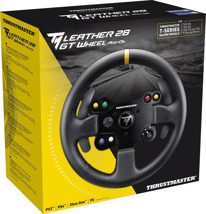 Image du produit Thrustmaster Ajout de roues TM Cuir 28 GT (PC, PS3, PS4, Xbox One X, Xbox Series X, Xbox One S, Xbox Series S)