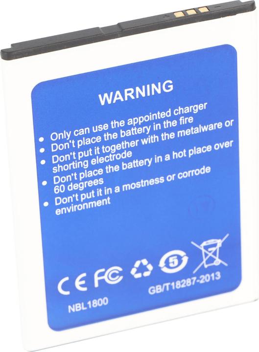 Actual product image XCell Akku für HomTom HT30 / HT30 Pro, 3000mAh, Abmessungen ca. 84,8 x 62 x 4mm