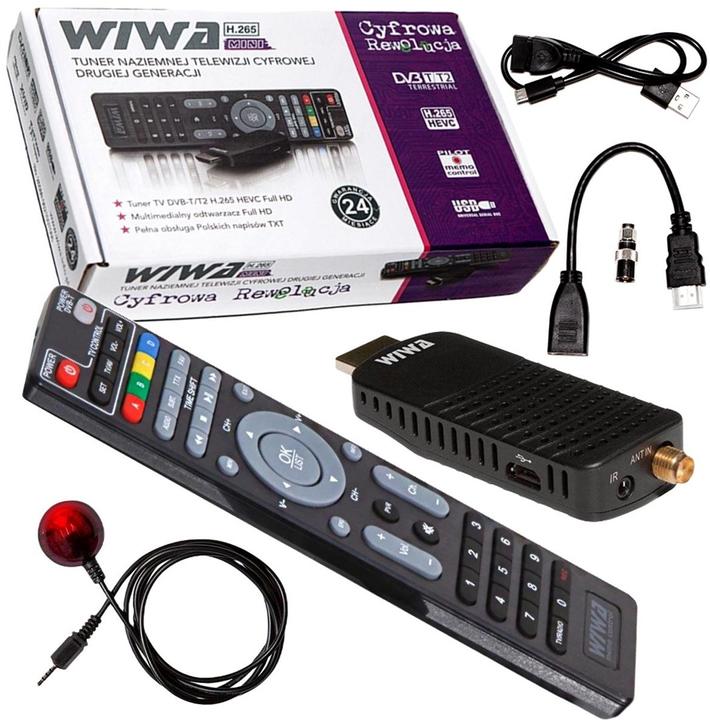 Actual product image Wiwa Tuner TV H.265 Mini (DVB-T, DVB-T/T2, CI+ slot)