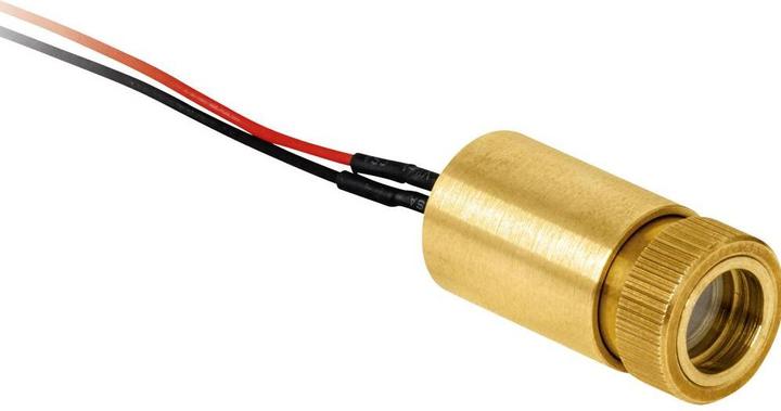 Actual product image Laser Components Laser module cross red 3 mW LC-LMP-635-245-03-A