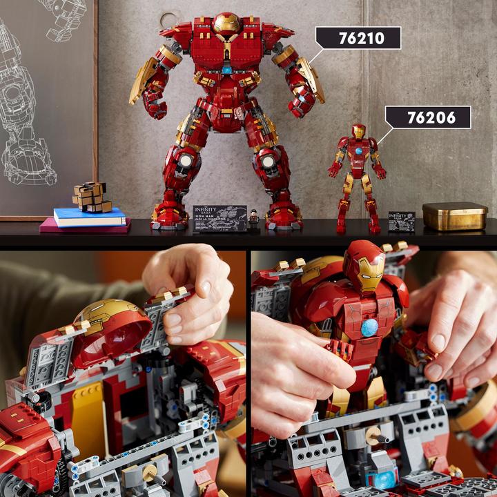 Image du produit LEGO Hulkbuster (76210, LEGO difficiles à trouver, LEGO Marvel)