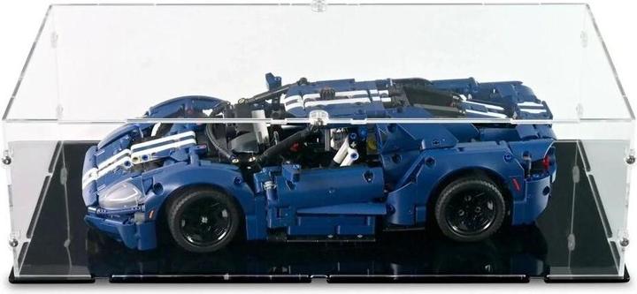Image du produit iDisplayit Présentoir en acrylique pour LEGO® 42154 Ford GT 2022 (avec base noire)