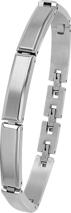 Produktbild S.Oliver Armschmuck für Herren, Edelstahl (21.50 cm, Edelstahl)