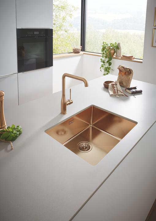 Image du produit Grohe Robinet de cuisine avec mitigeur Essence New warm sunset brossé 30269