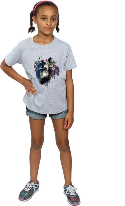 Image du produit Disney - T-shirt VILLAINS SKETCH - Fille (140, 146)