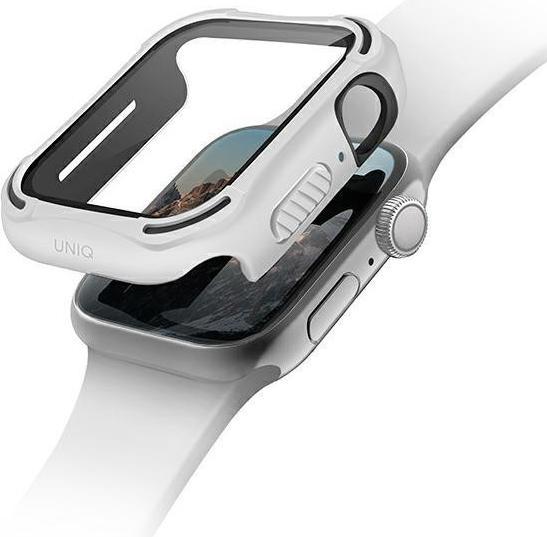 Image du produit Uniq étui Torres Apple Watch Series 4/5/6/SE 44mm. biały/dove white (TPU)