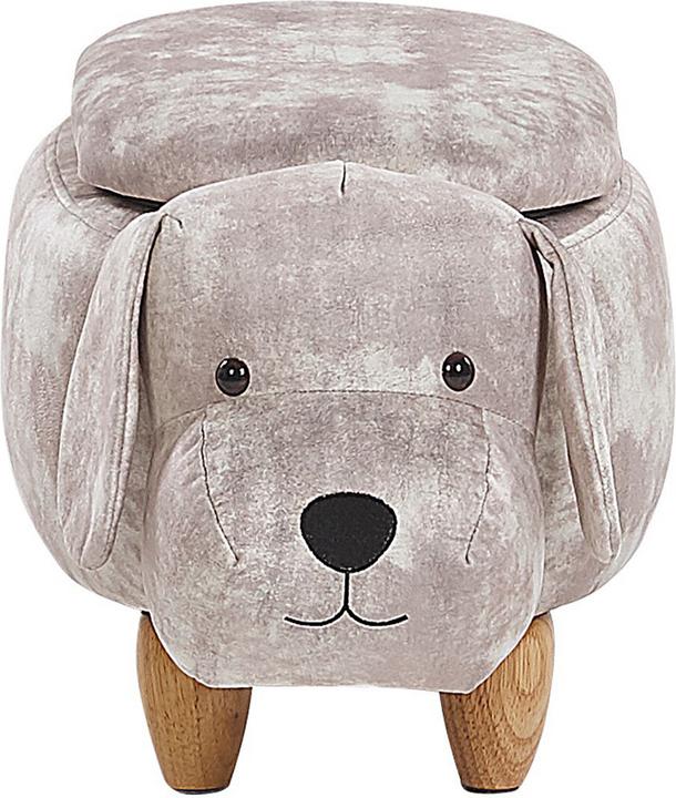 Produktbild Beliani Bilian Pufa Bestie mit Schleier, beige DOGIS.