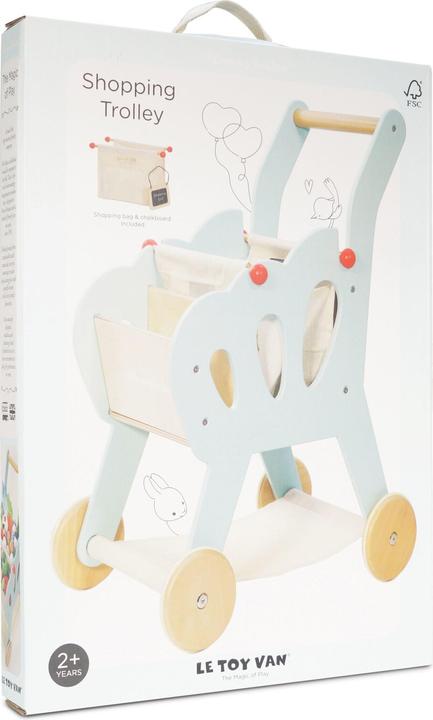 Actual product image Le Toy Van Shopping Trolley