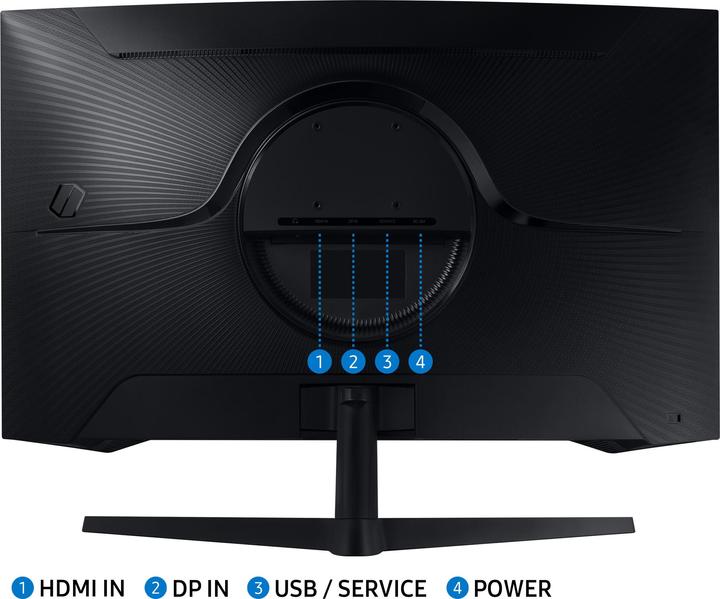 Actual product image Samsung Odyssey G5 - G55C (2560 x 1440 pixels, 32")