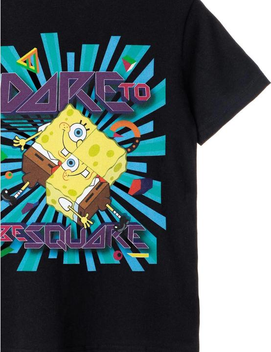 Image du produit Spongebob Squarepants - T-shirt DARE TO BE SQUARE - Garçon (104)