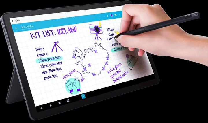 Image du produit Lenovo Tab P11 incl. clavier, Precision Pen 2 (WLAN uniquement, 11", 128 Go, Gris ardoise)