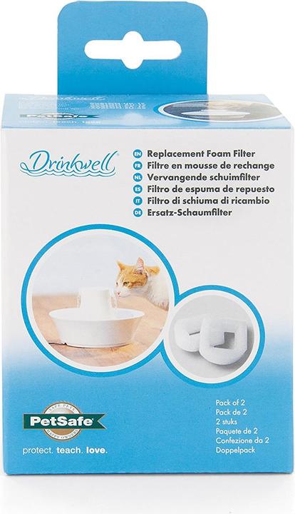 Produktbild Drinkwell Ersatz-Schaumfilter für PetSafe Keramik- & Edelstahl-Trinkbrunnen 360 (2-Pack)