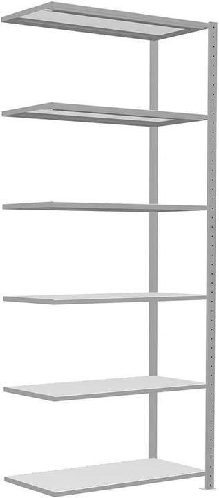 Stecksystem Anbauregal MULTIplus250 mit Kreuzstrebe
