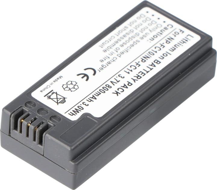 Image du produit Sony Batterie rechargeable NP-FC10, NP-FC11 Batterie rechargeable DSC-F77, DSC-P10, DSC-P12 (Batterie)