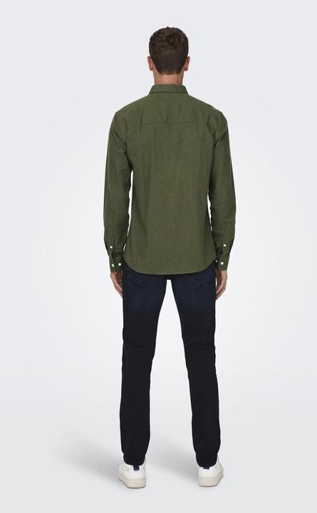 Image du produit Only & Sons Chemise unie à manches longues (XS)