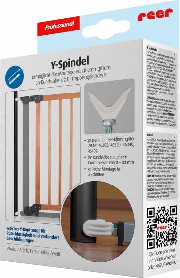 Produktbild Reer Y-Spindel für Türgitter (2x)