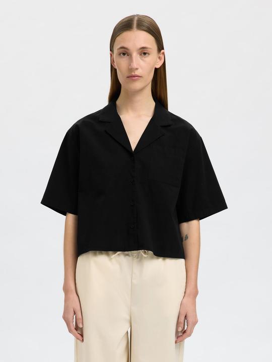 Image du produit Selected Femme Kurzarm Crop-Bluse (38)