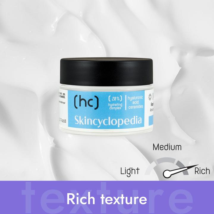 Actual product image Skincyclopedia Face Cream 20% Hydrating Complex (50 ml, 24h cream)