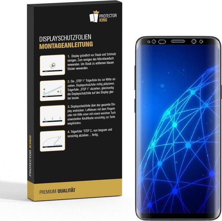 Produktbild Protectorking 6x Premium Displayschutzfolie 3D KLAR (6 Stück, Samsung Galaxy S9+)