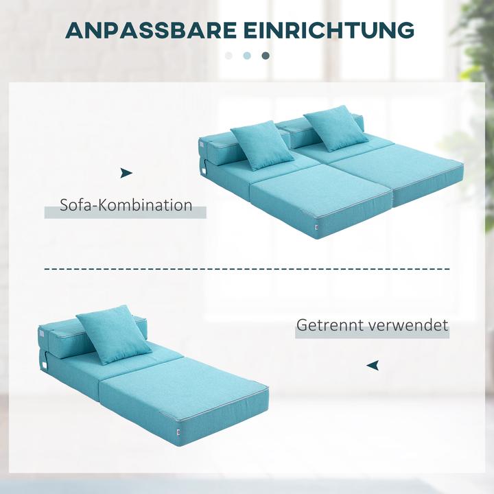 Image du produit Homcom Fauteuil-lit
