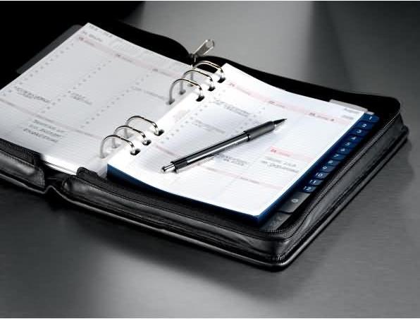 Actual product image Chronoplan Schedule planner (A5, German)