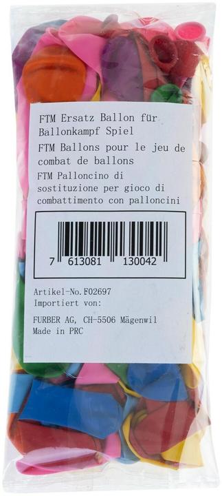 Image du produit FTM Ersatzballone Kampfspiel Man Battle (Allemand)