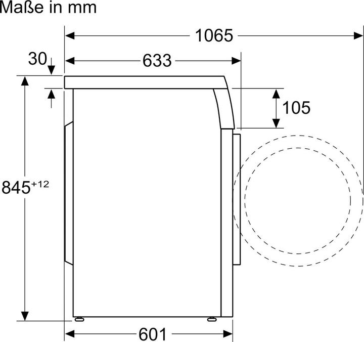 Actual product image Siemens WU14UTA8 (8 kg, Left)