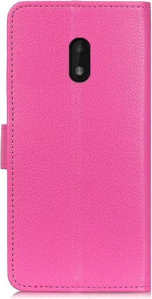Productafbeelding MU Classic Litchi Leren Boekomslag Serie (Nokia C1 Plus)
