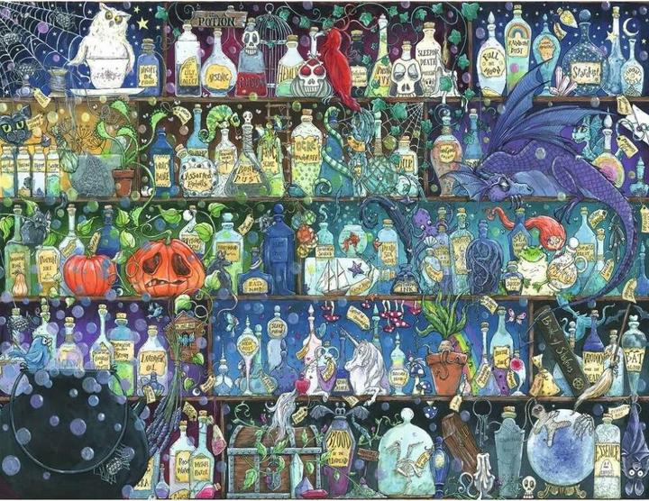 Image du produit Ravensburger Le cabinet du poison (2000 pièces)