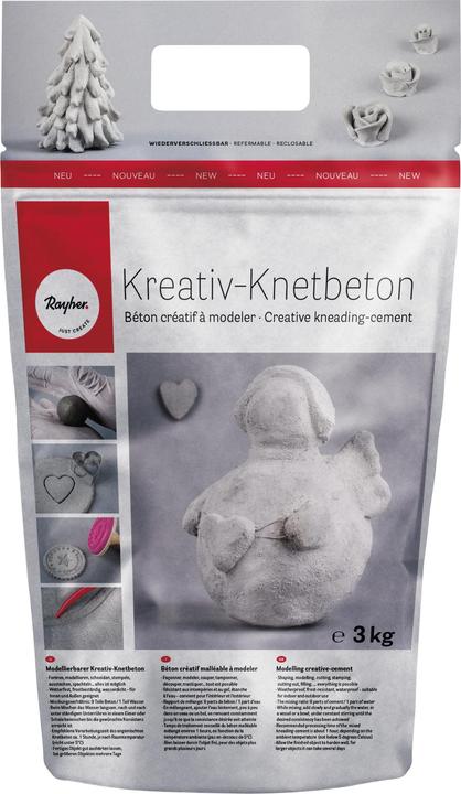 Produktbild Rayher Kreativ-Knetbeton, Beutel 1kg